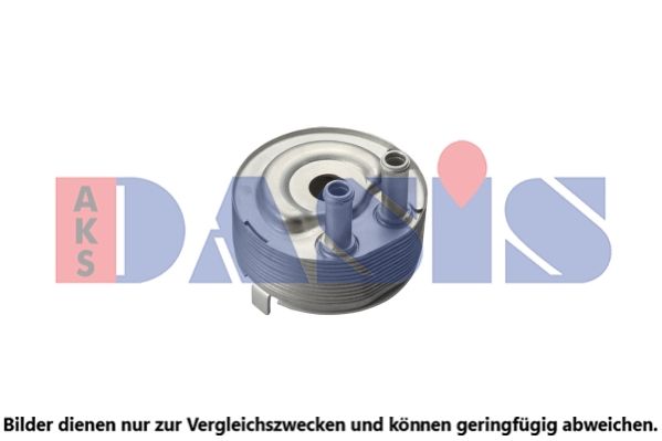 AKS DASIS масляный радиатор, двигательное масло 076002N